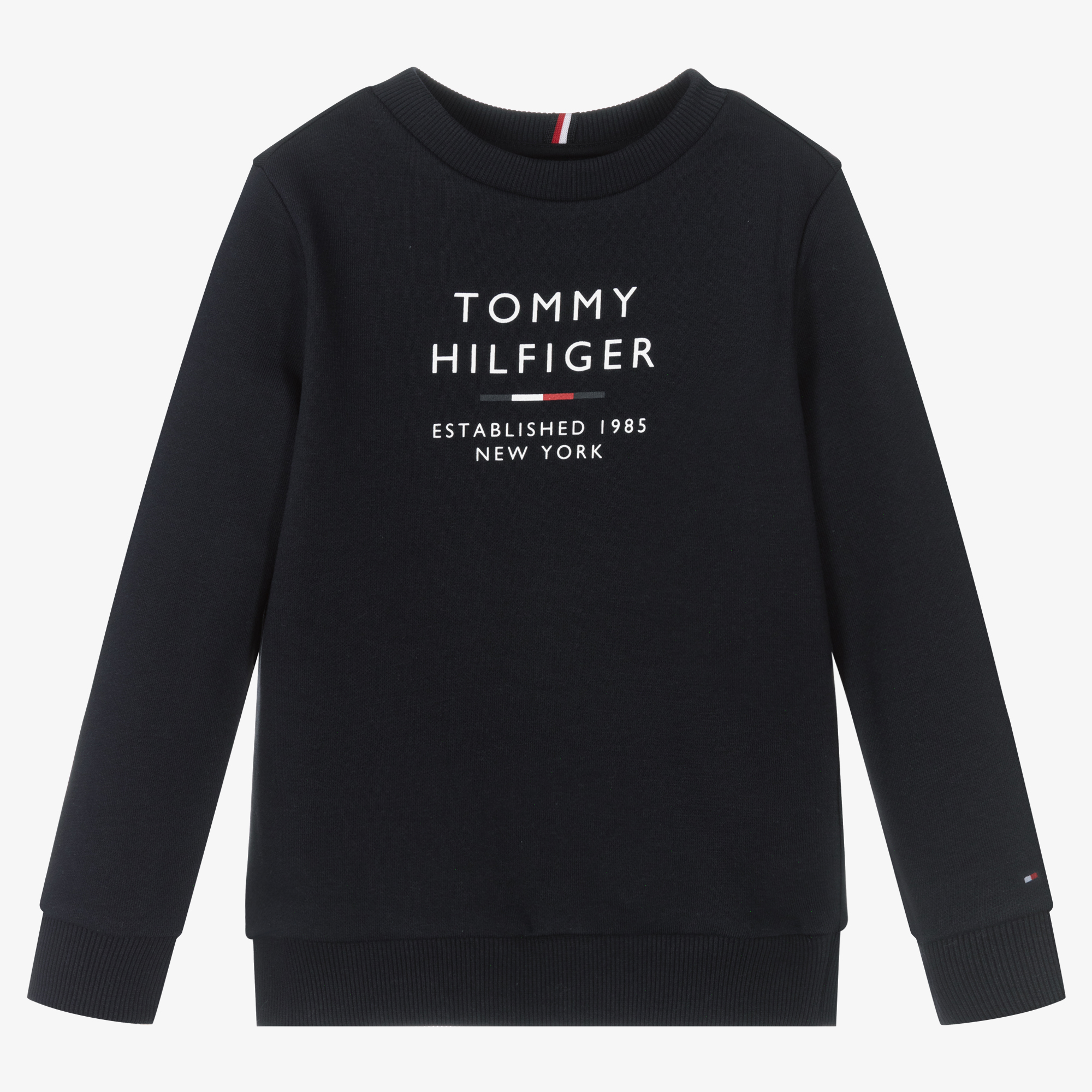 Tommy Hilfiger - Boys Blue Knitted Sweater | Childrensalon