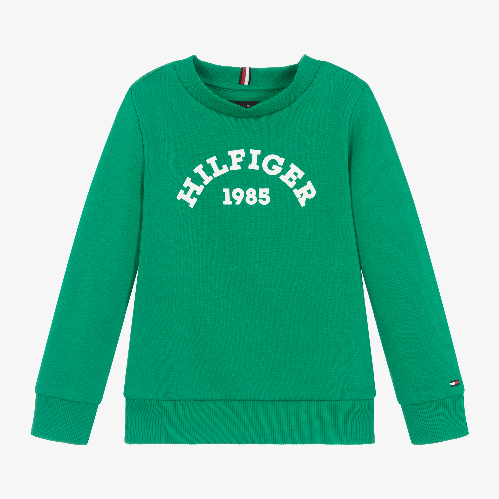 Tommy hilfiger clearance green sweatshirt