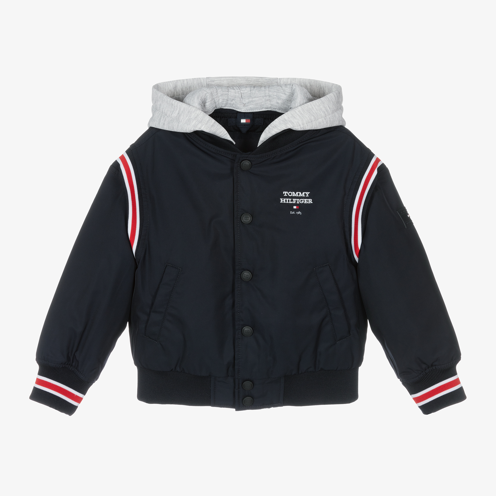 Hooded bomber hotsell jacket boys