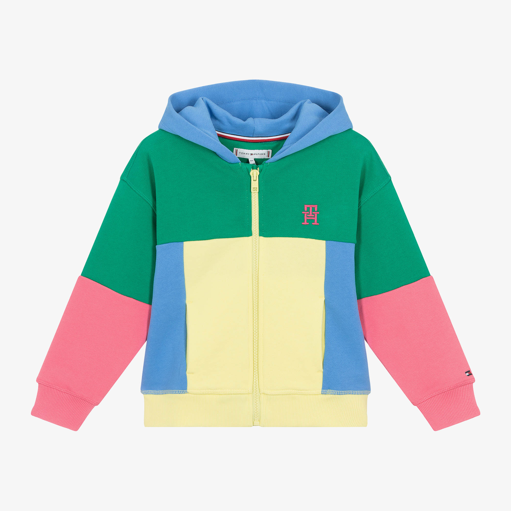 Tommy hilfiger clearance colour block hoodie