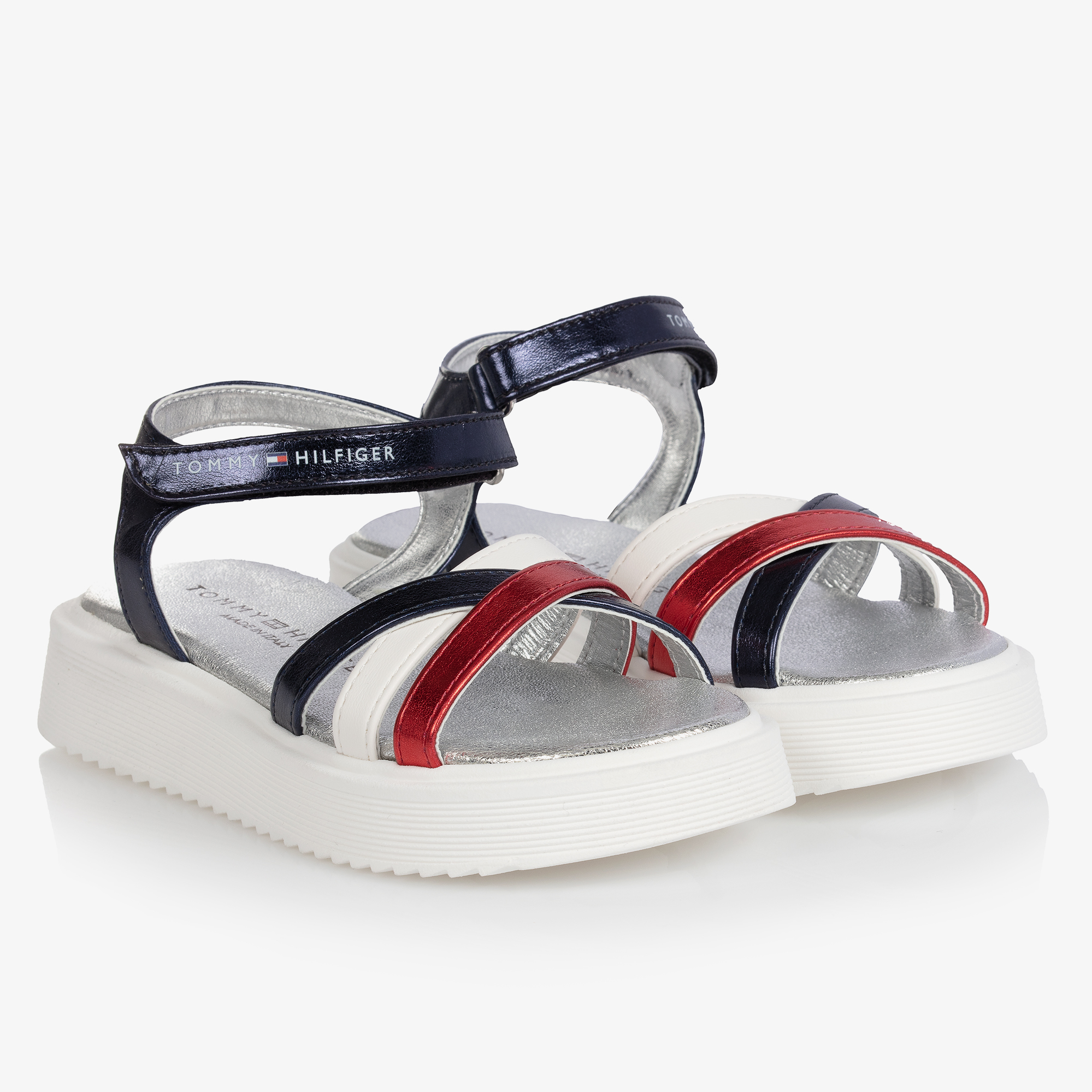 tommy hilfiger blue sandals