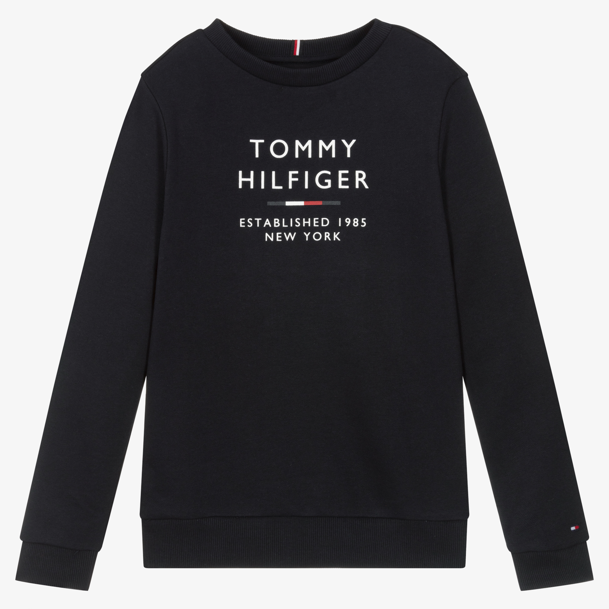 Tommy Hilfiger - Boys Blue Knitted Sweater | Childrensalon