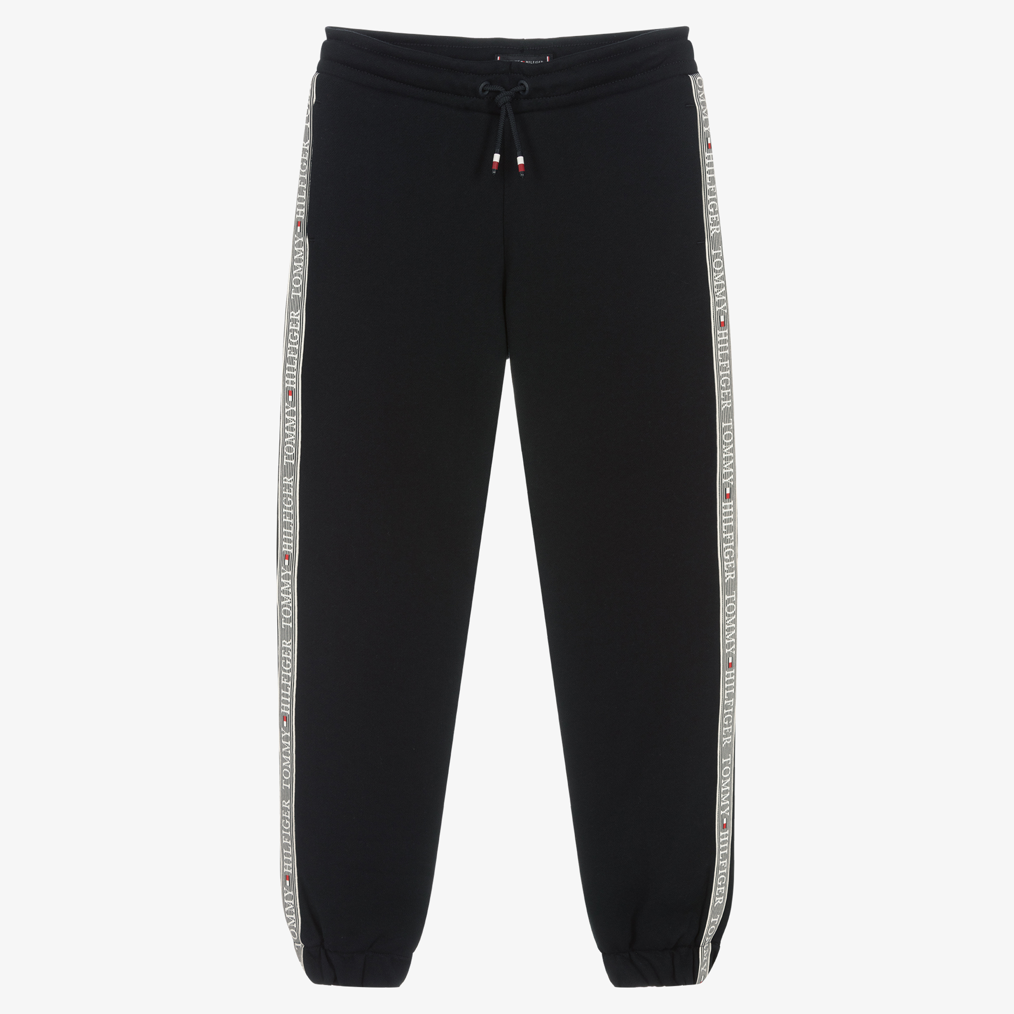 Tommy Hilfiger - Blue Cotton Logo Joggers | Childrensalon