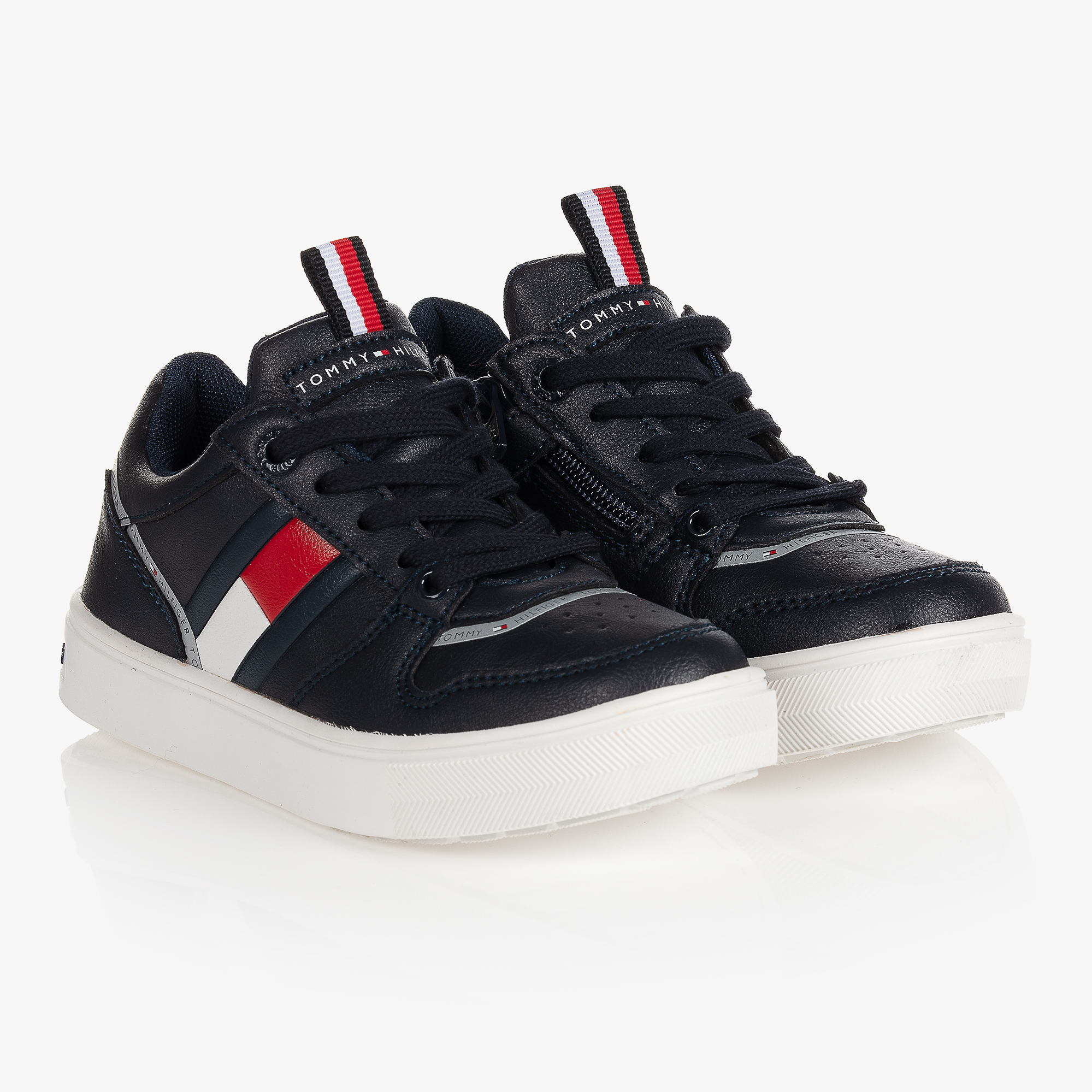 tommy hilfiger blue trainers