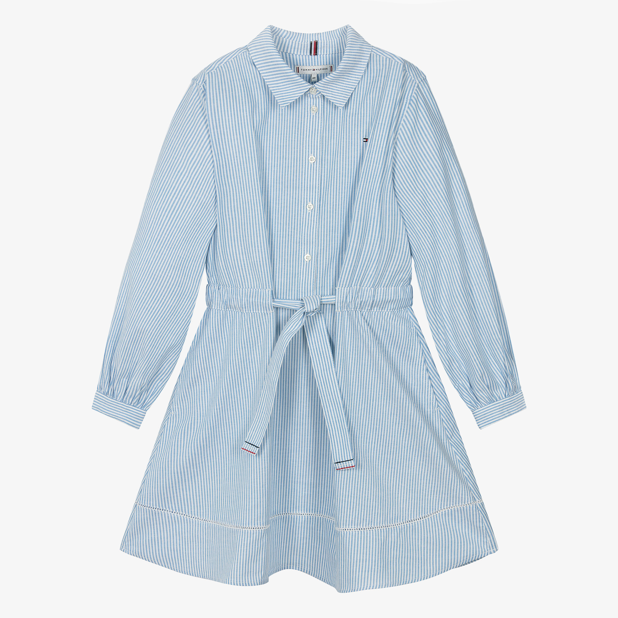 Tommy hilfiger store cotton striped shirtdress