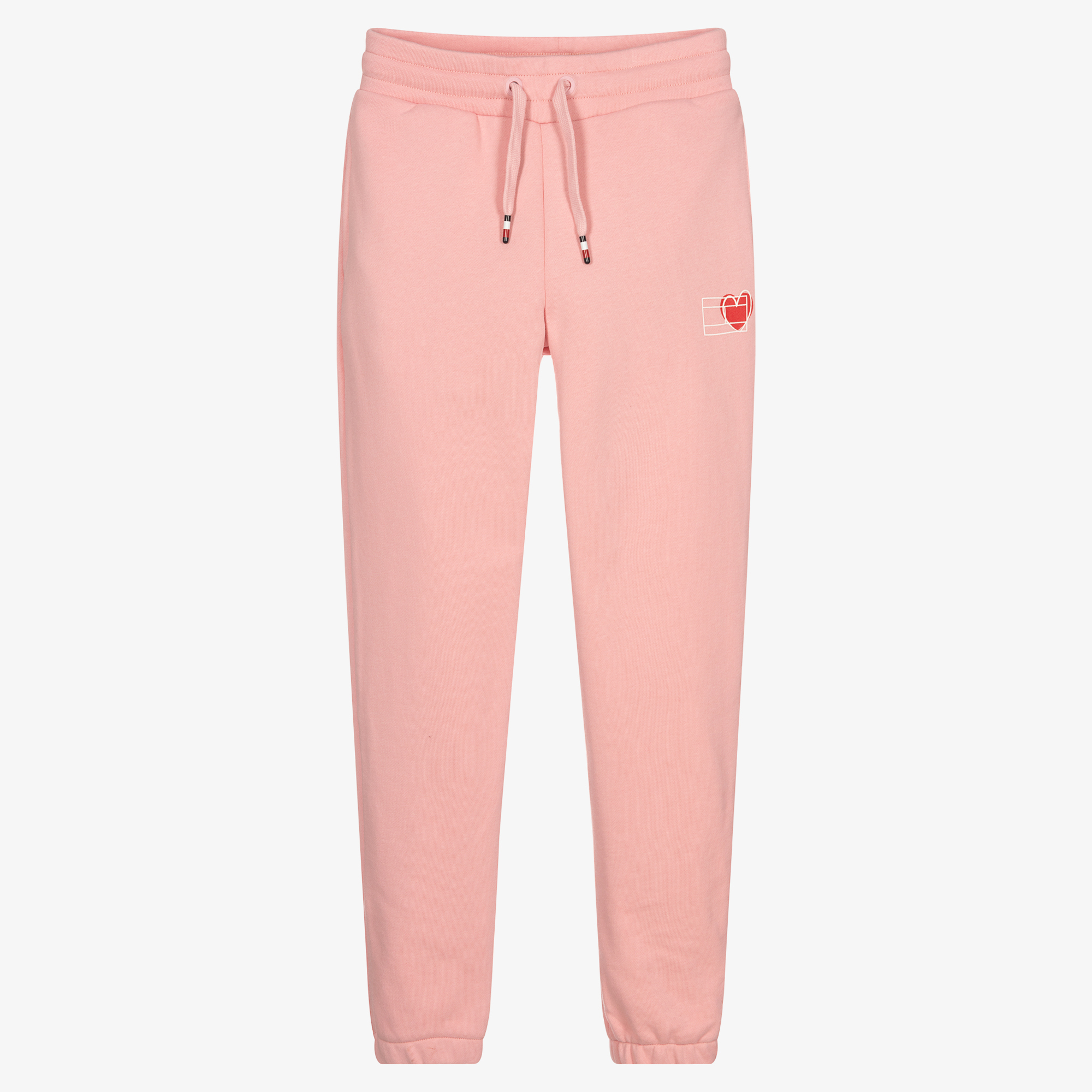 Le Chic - Girls Pink Logo Joggers | Childrensalon