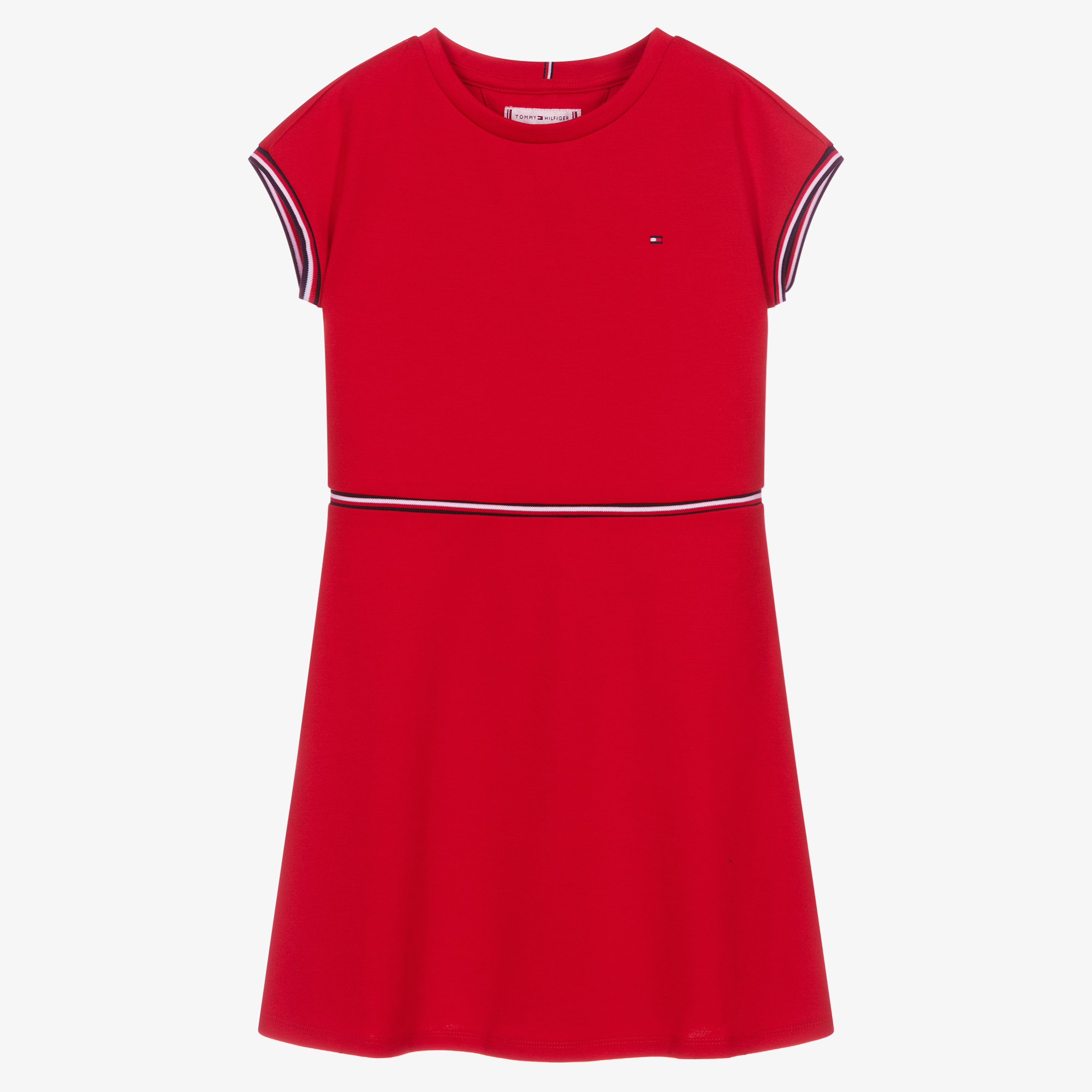 Tommy Hilfiger - Teen Girls Red Polo Dress | Childrensalon