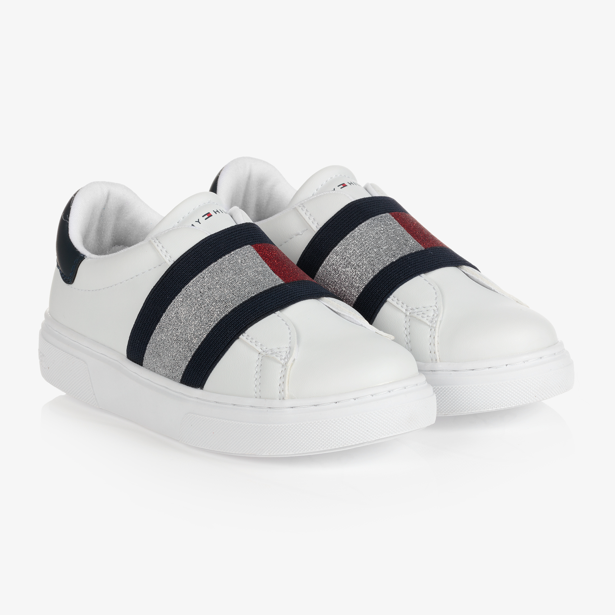 tommy hilfiger glitter trainers