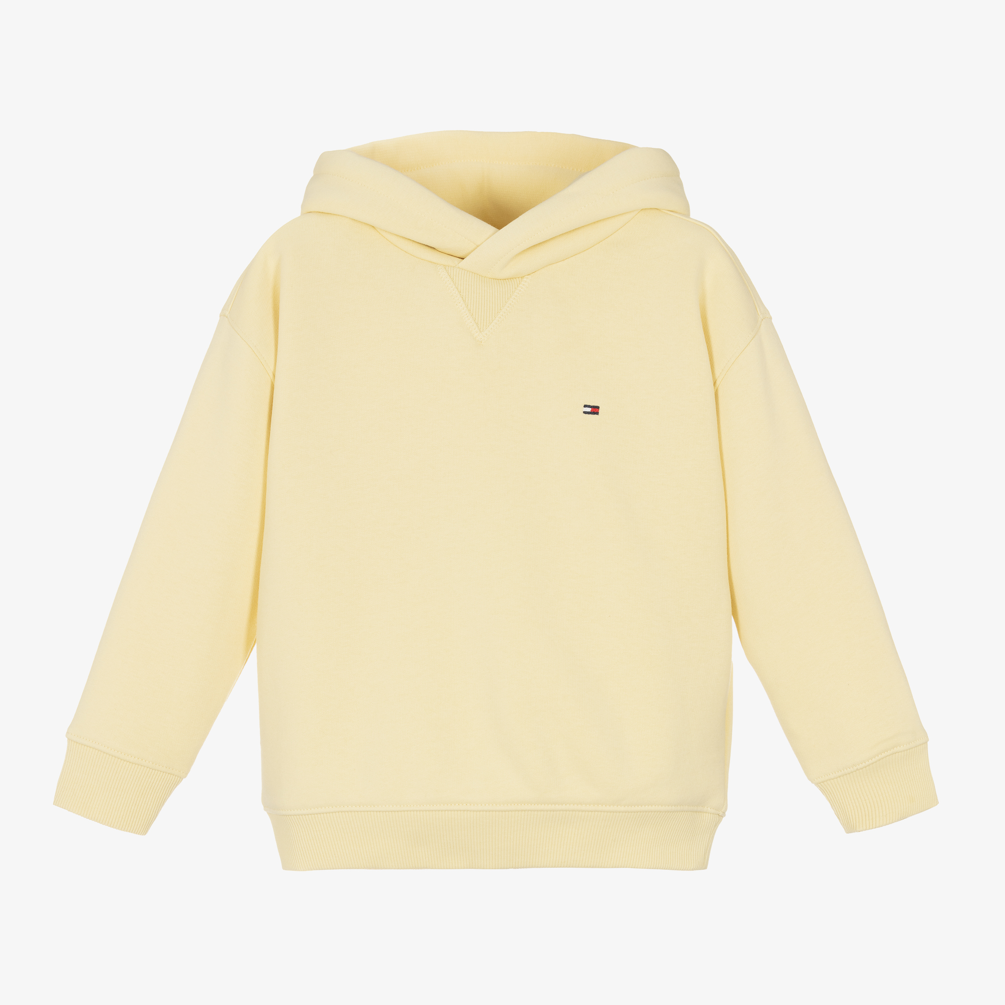 Yellow tommy hoodie sale