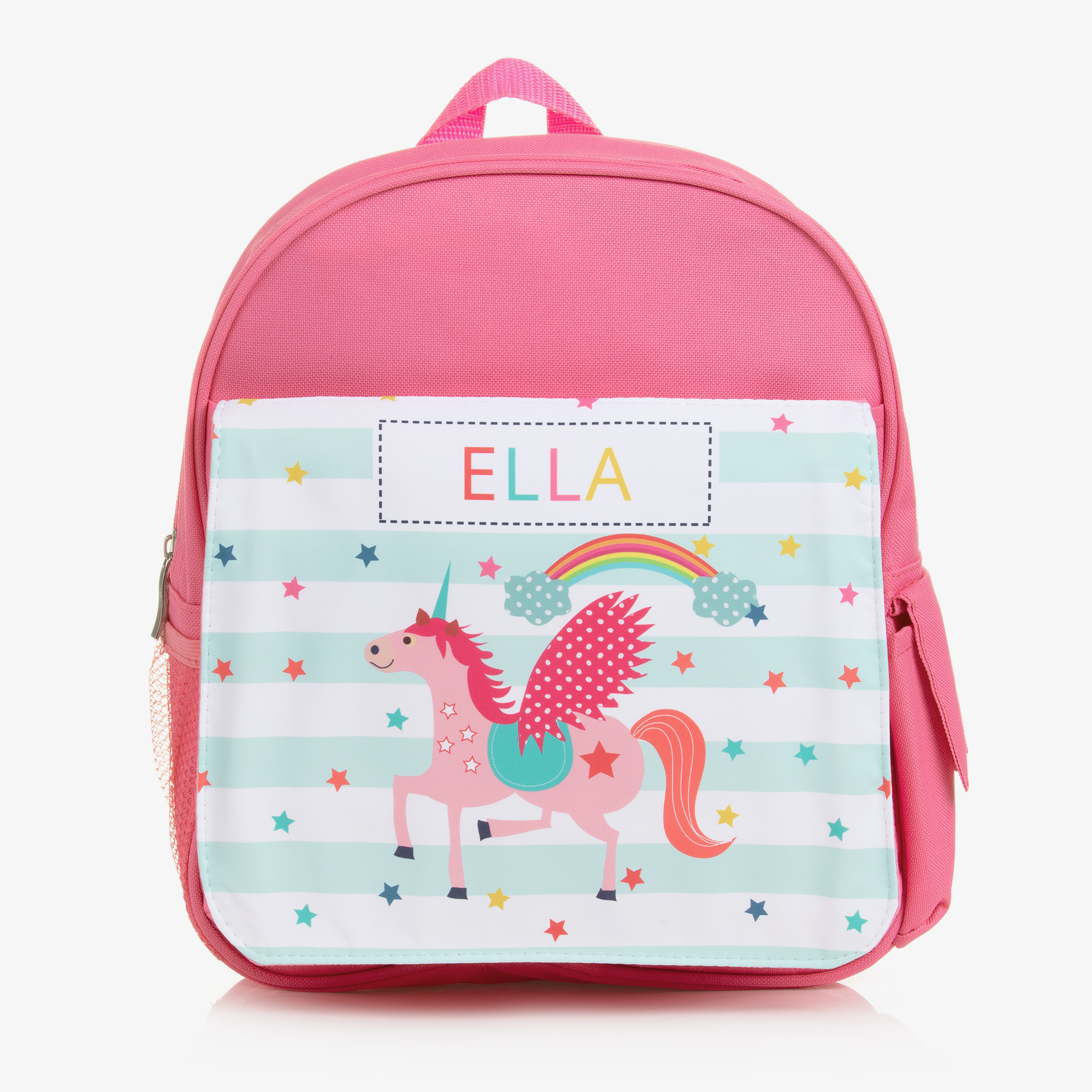 Treat Republic Pink Personalised Unicorn Backpack 31cm