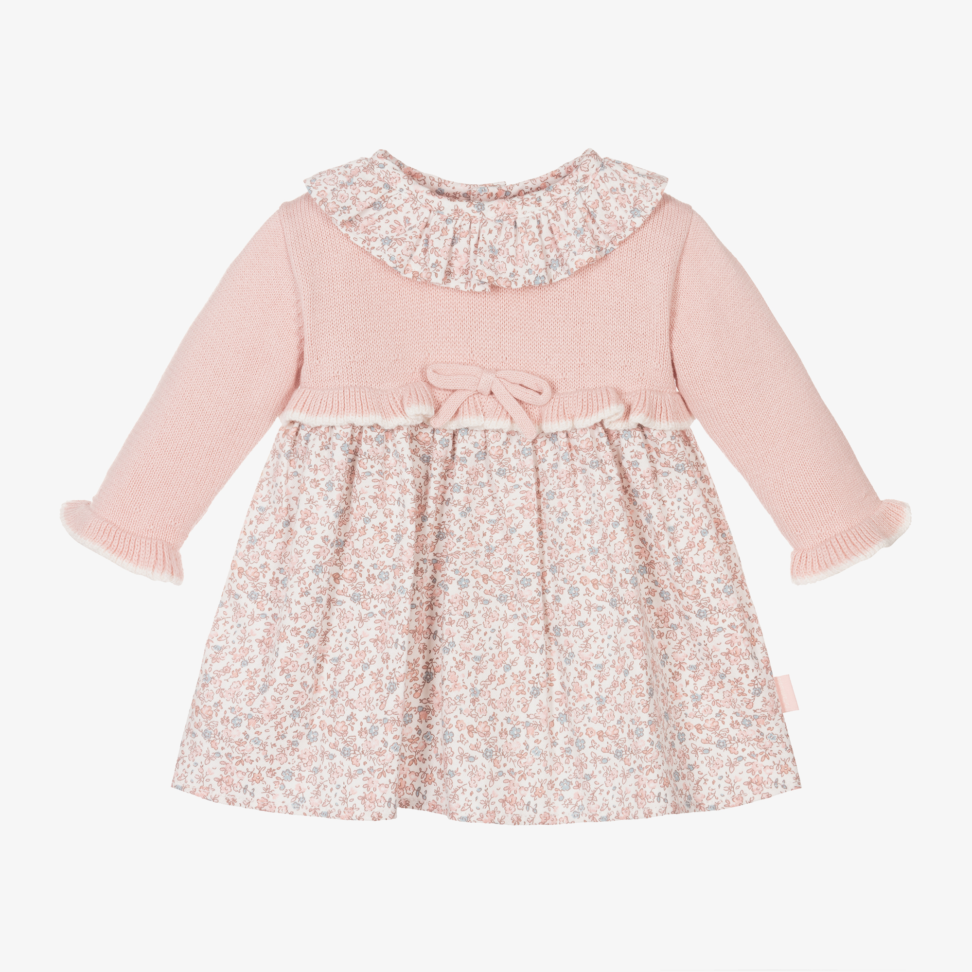 Tutto Piccolo - Pink Tweed & Tulle Dress | Childrensalon