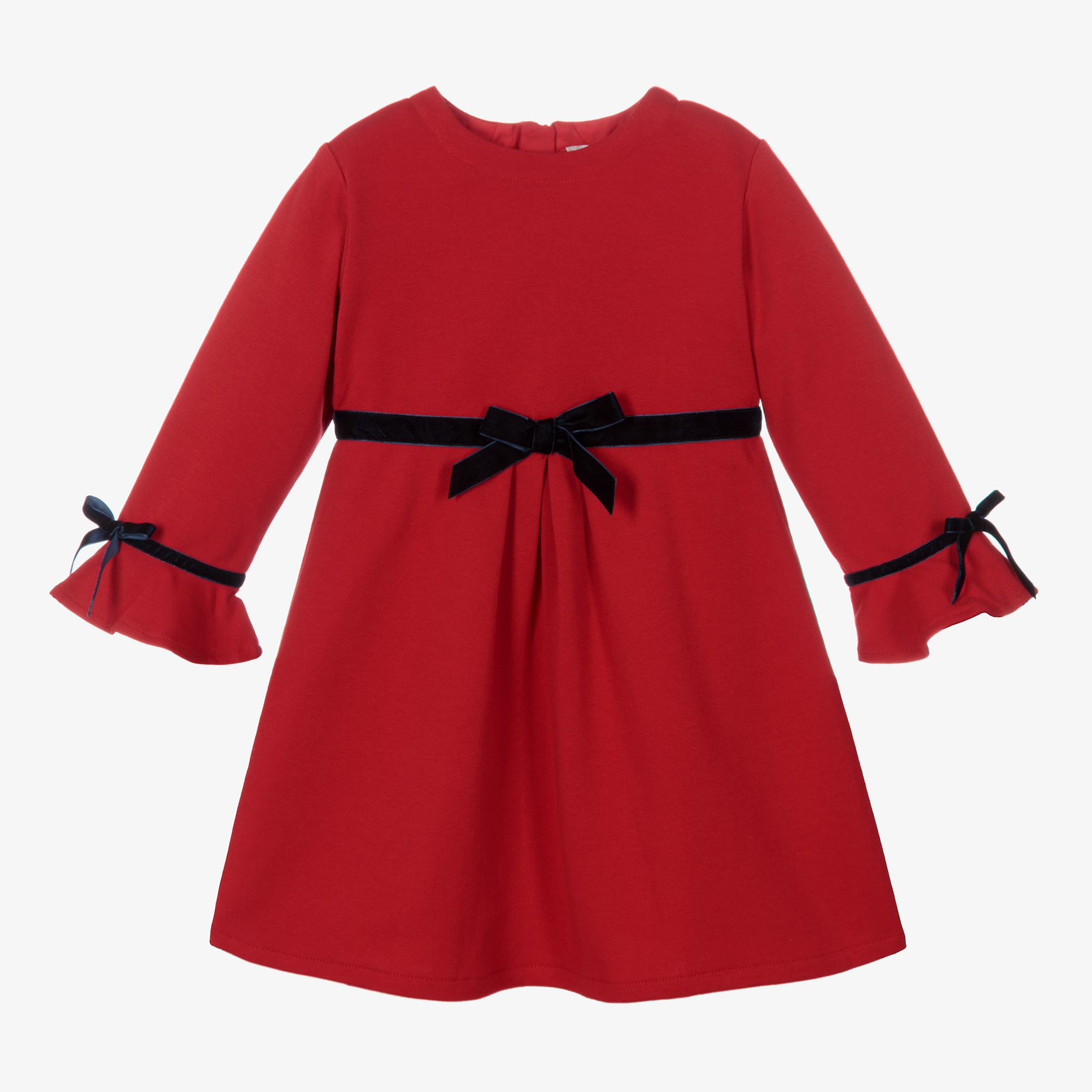 Tutto Piccolo - Red Dress & Tights Set | Childrensalon