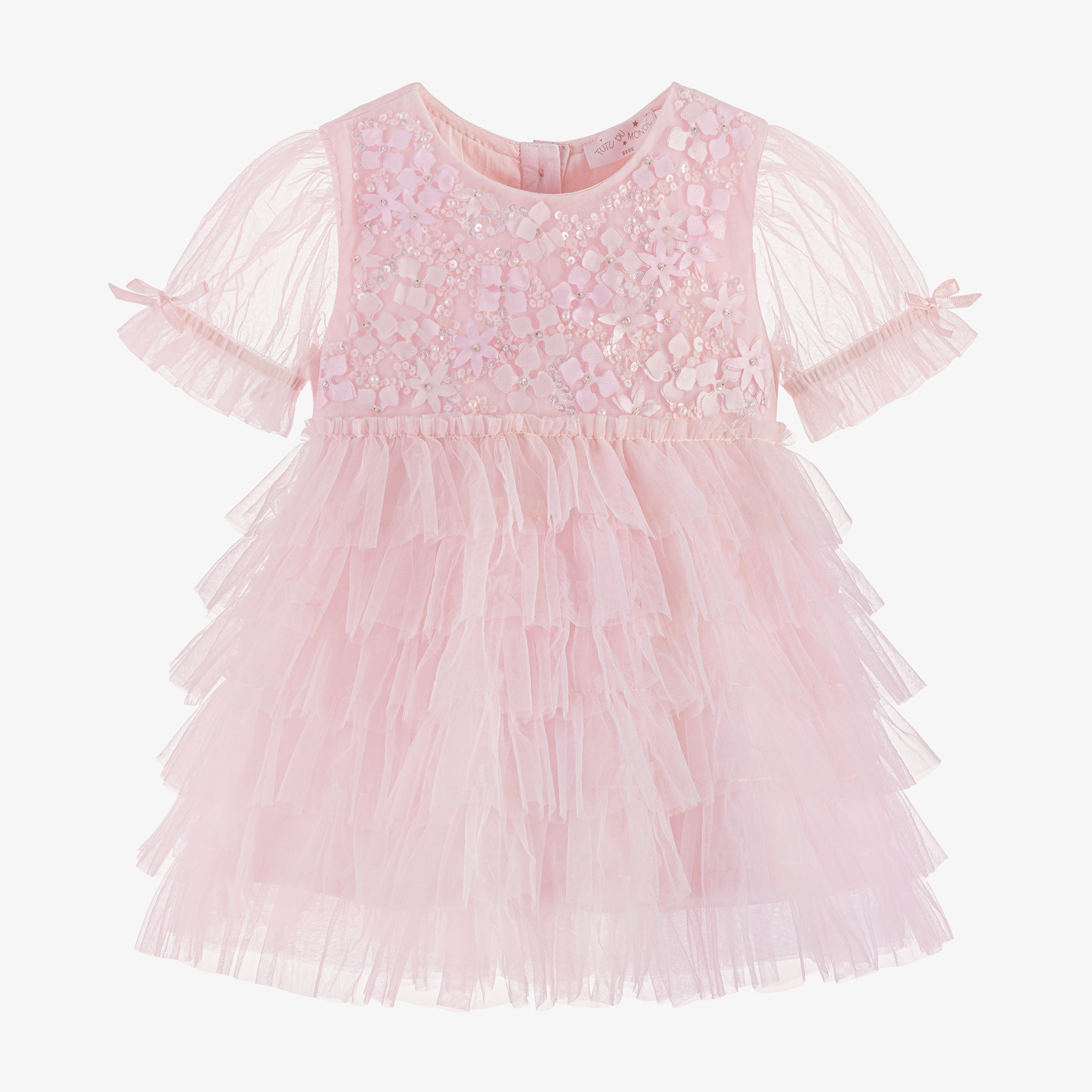 Pale pink hot sale baby dress