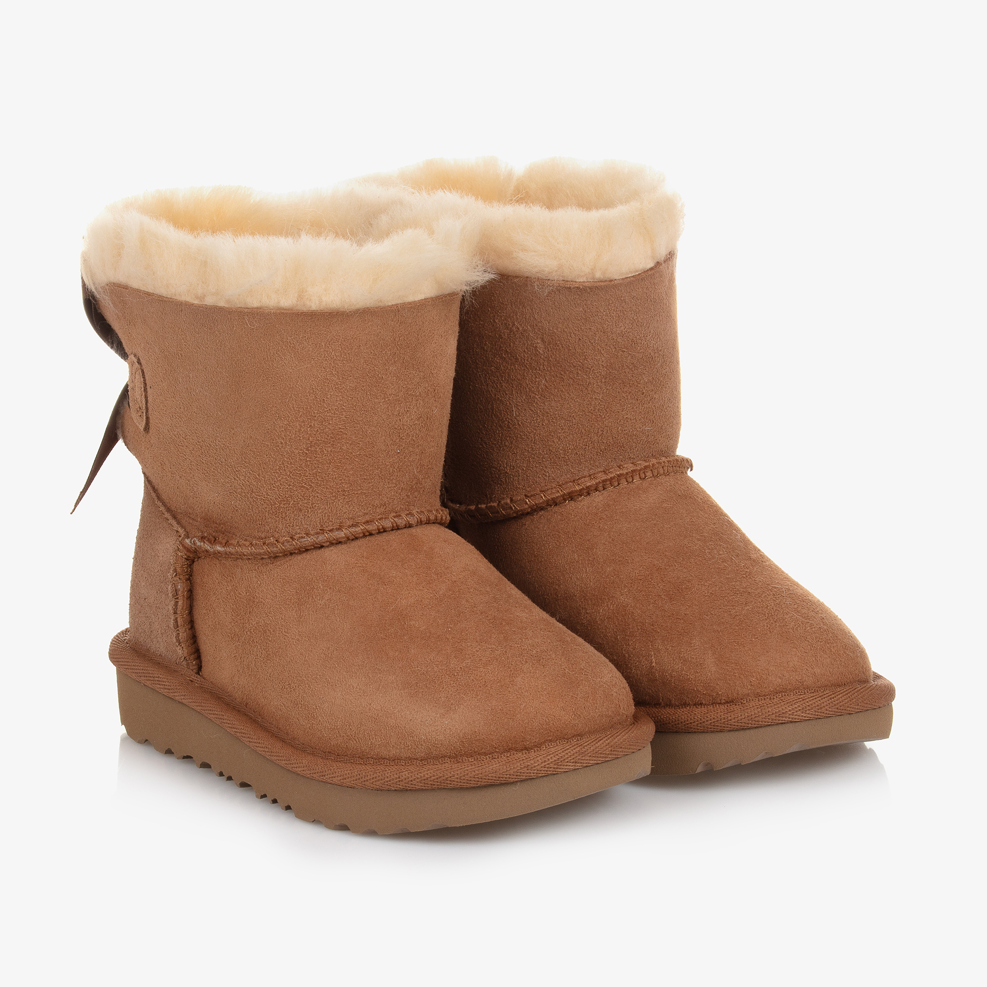 Girls leather ugg clearance boots