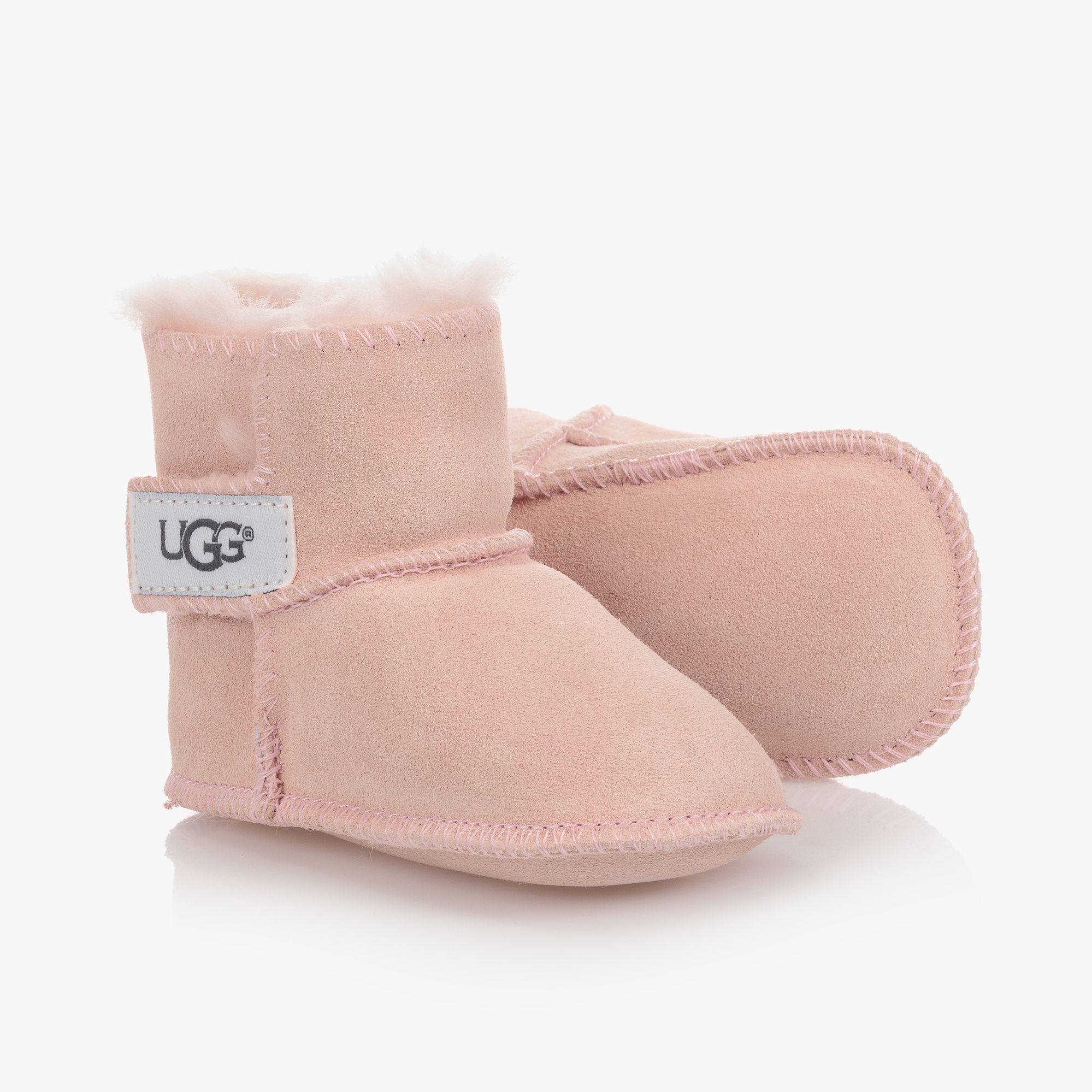 Ugg - Pink Suede Baby Boots | Childrensalon