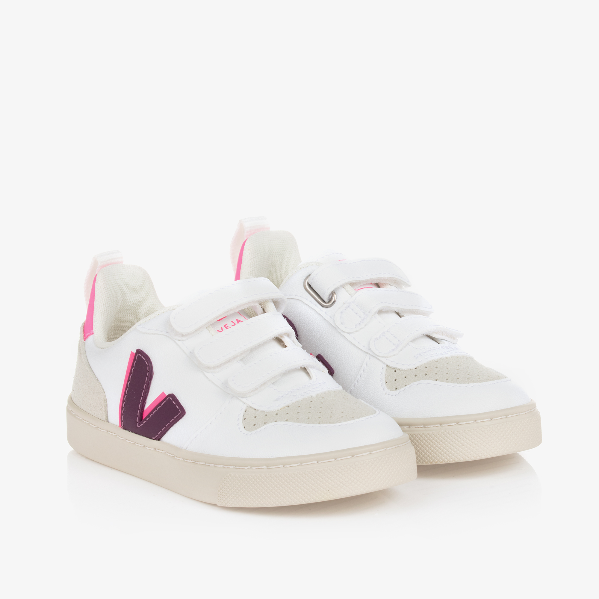 Pink veja trainers on sale