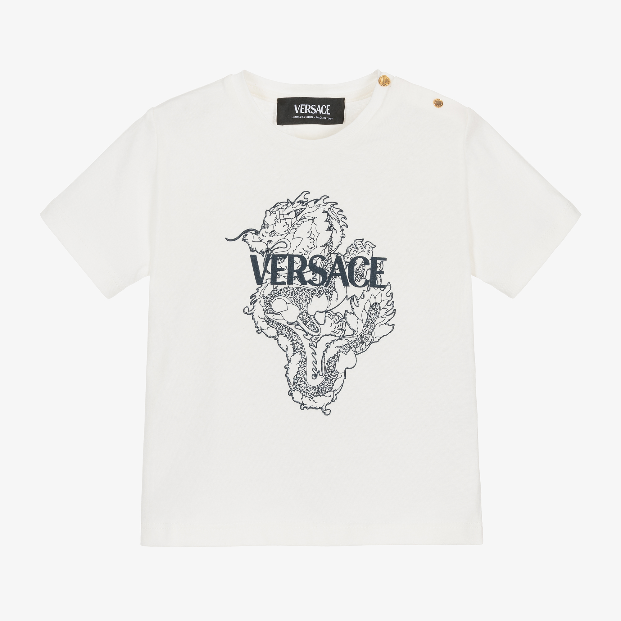 Baby blue hot sale versace shirt