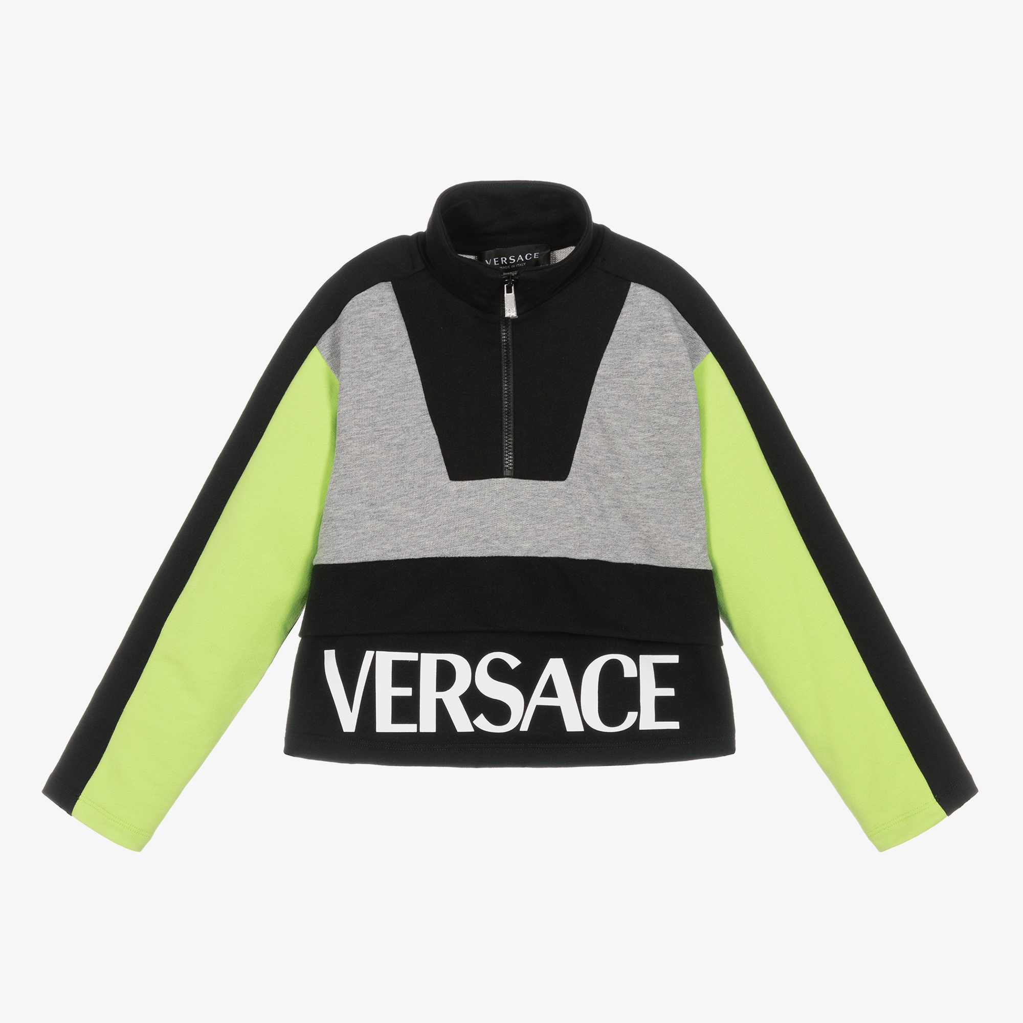 Versace - Black & Gold Logo Sweatshirt | Childrensalon