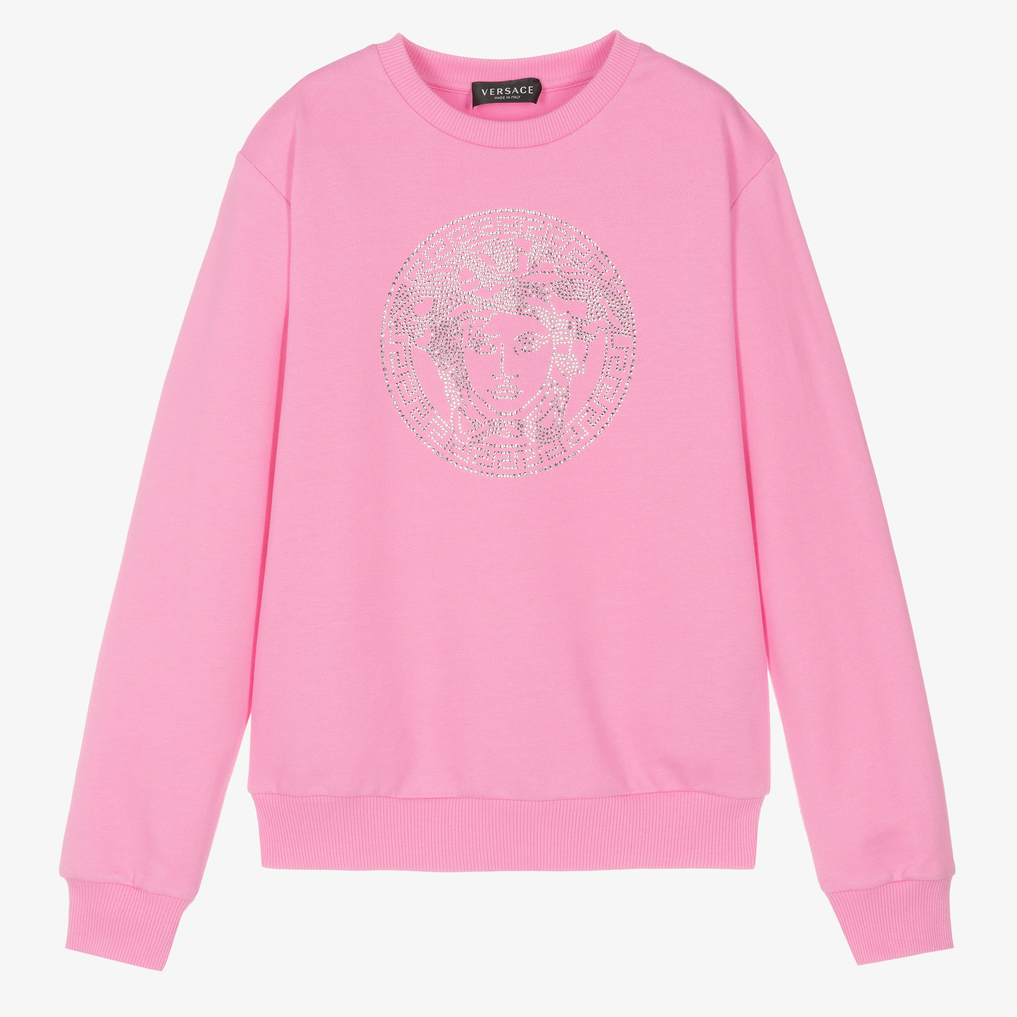 Versace - Ivory & Gold Medusa Sweatshirt | Childrensalon
