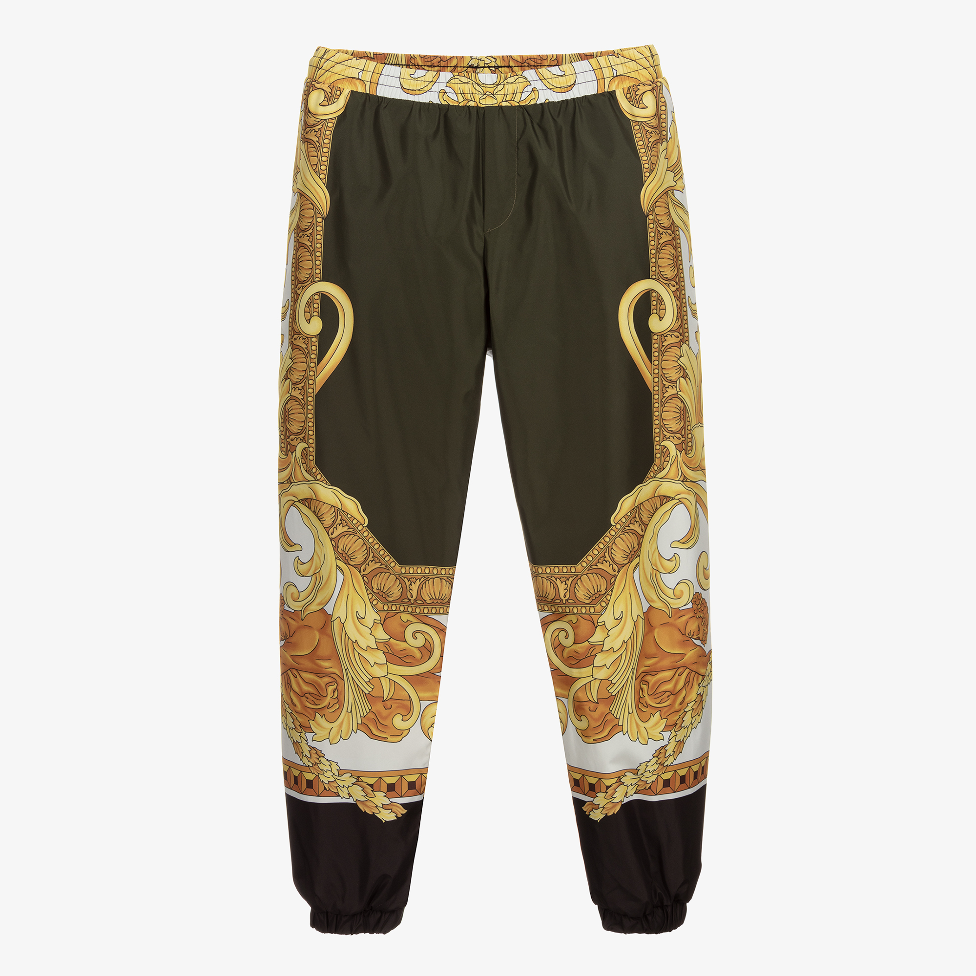 versace black joggers