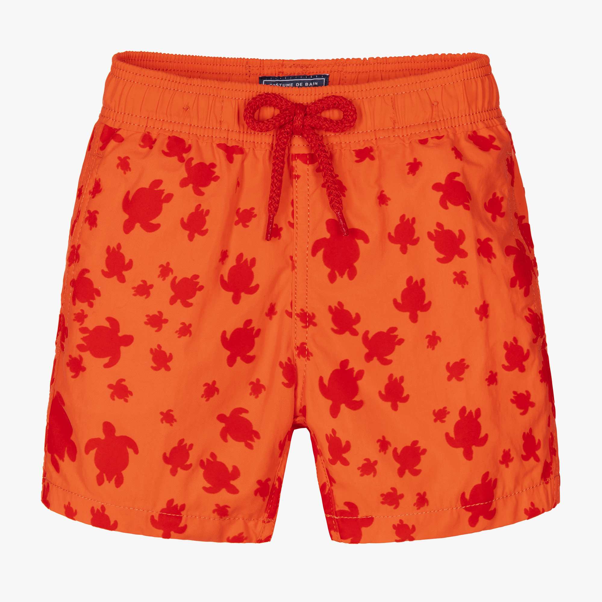 Selini Action - Orange Shark Swim Shorts | Childrensalon