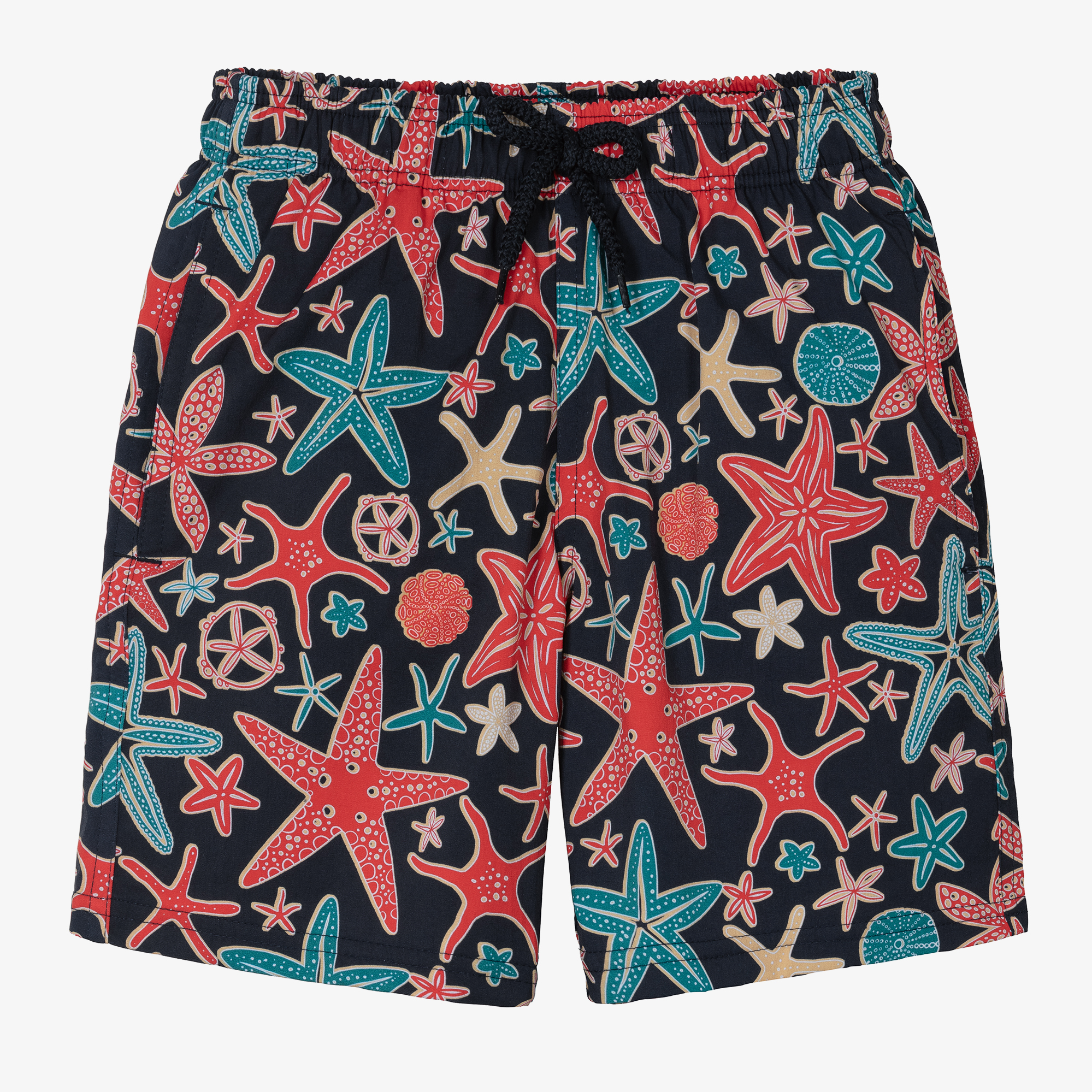 Vilebrequin - Teen Boys Blue Starfish Print Swim Shorts