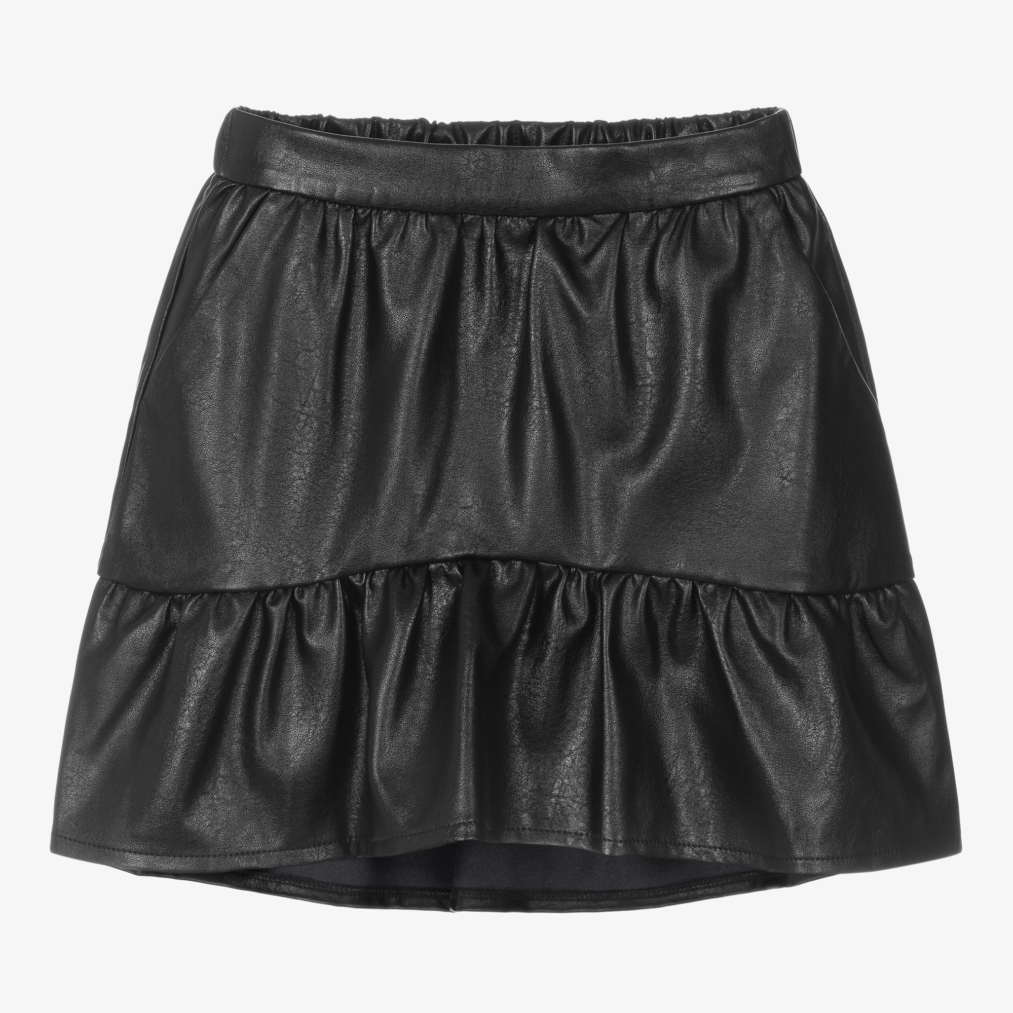 Zadig&Voltaire - Black Faux Leather Skirt | Childrensalon